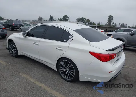 2015 Infiniti Q50 Premium/Sport из США, поврежденный, VIN JN1BV7AP2FM347607